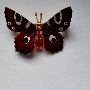 Vintage Butterfly Pin